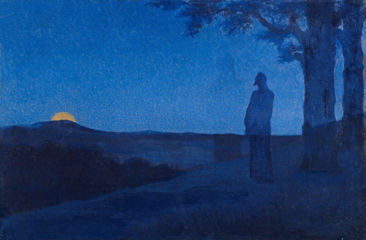 Kristi ensomhed, 1897 af Alphonse Osbert
