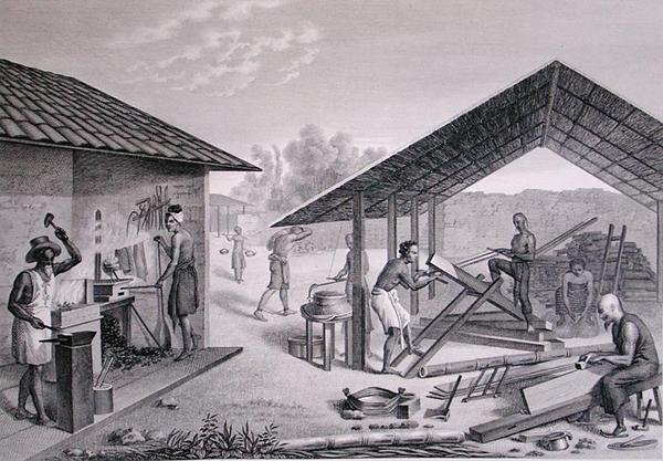 Diverse mekaniske arbejder, Coupang, Timor, fra 