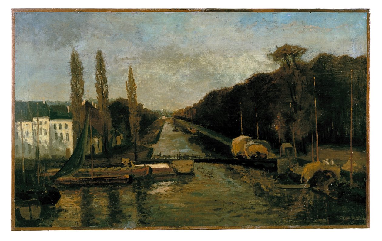 Porte du Rivage i Bruxelles af Alphonse Asselbergs