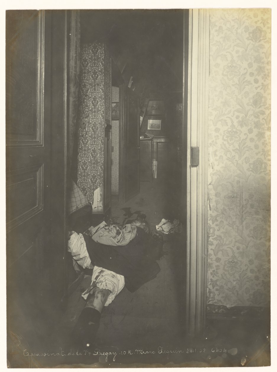 Opdagelse af liget af Alphonse Bertillon