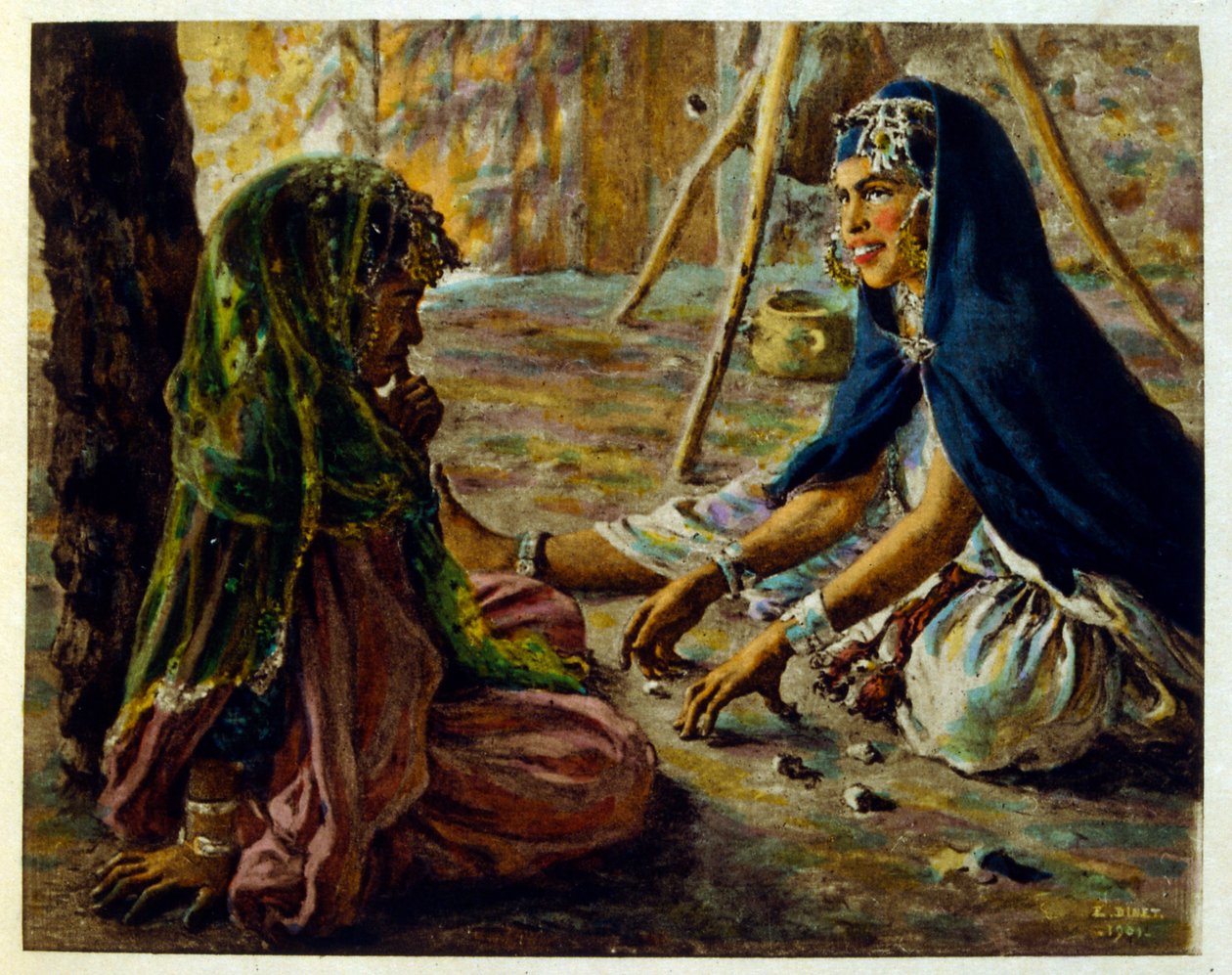 Illustration af Dinet fra 