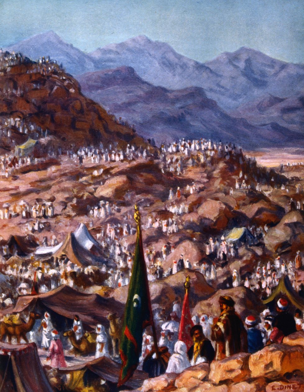 Pilgrimme, 1918 af Alphonse Etienne Dinet