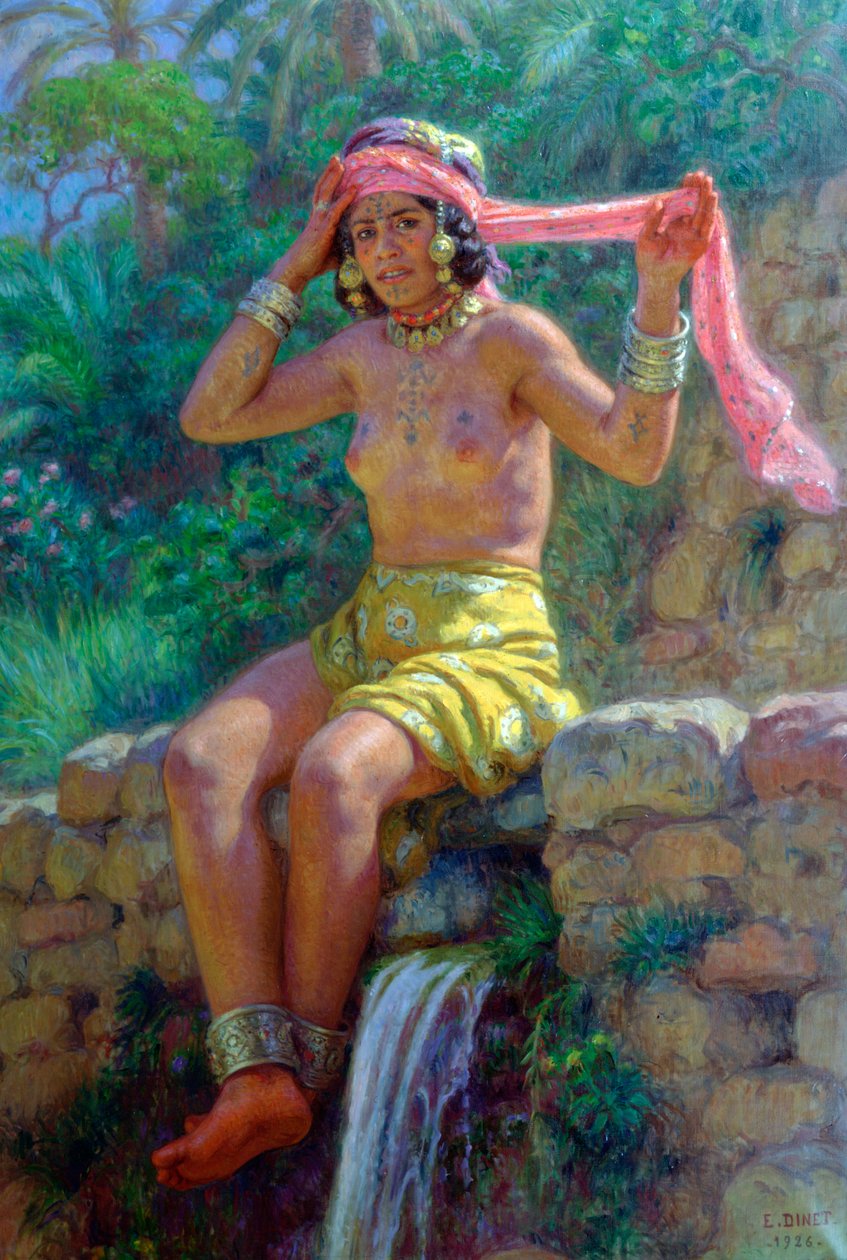 Kilden, 1926 af Alphonse Etienne Dinet