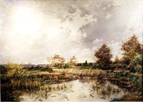 Søen af Alphonse Henri Mazard