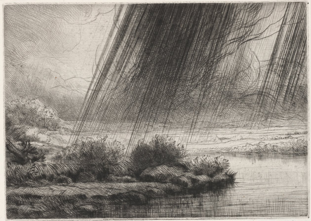 En storm af Alphonse Legros