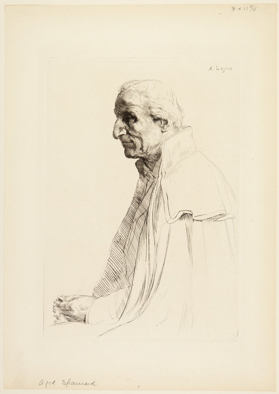 Ældre spanier af Alphonse Legros