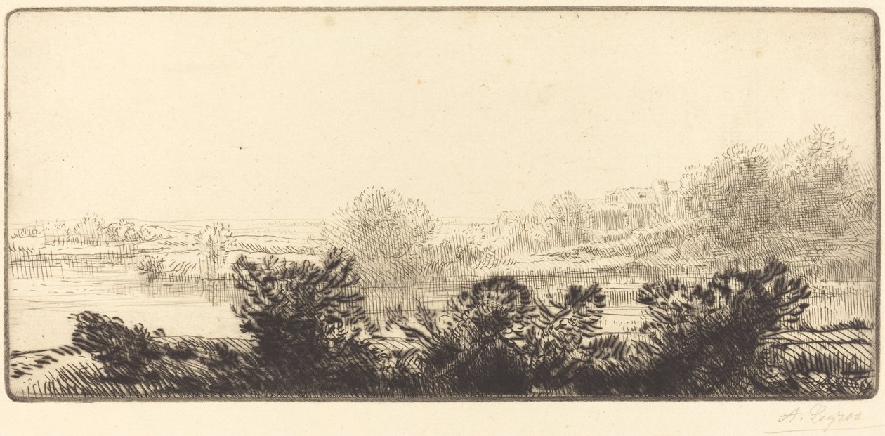 Loires bredder af Alphonse Legros