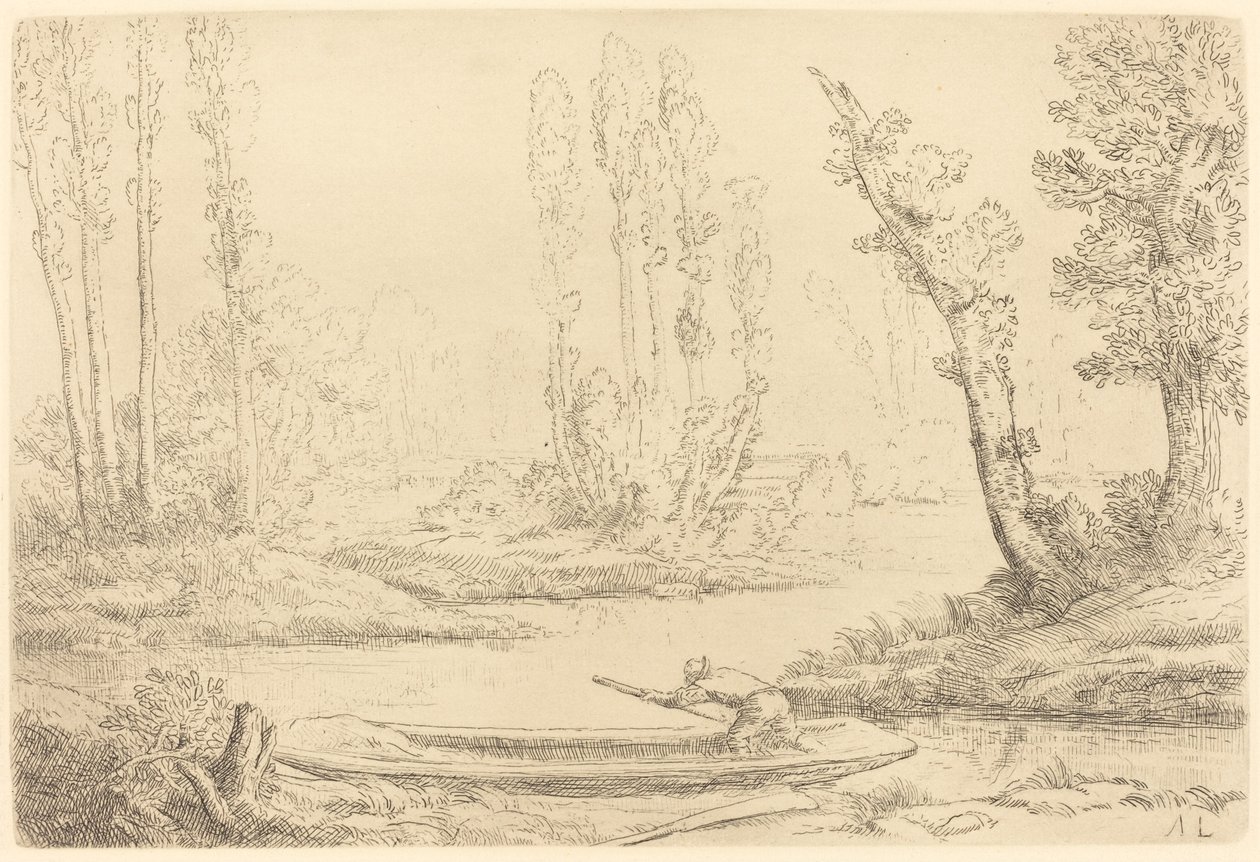 Sommes bredder nær Amiens af Alphonse Legros