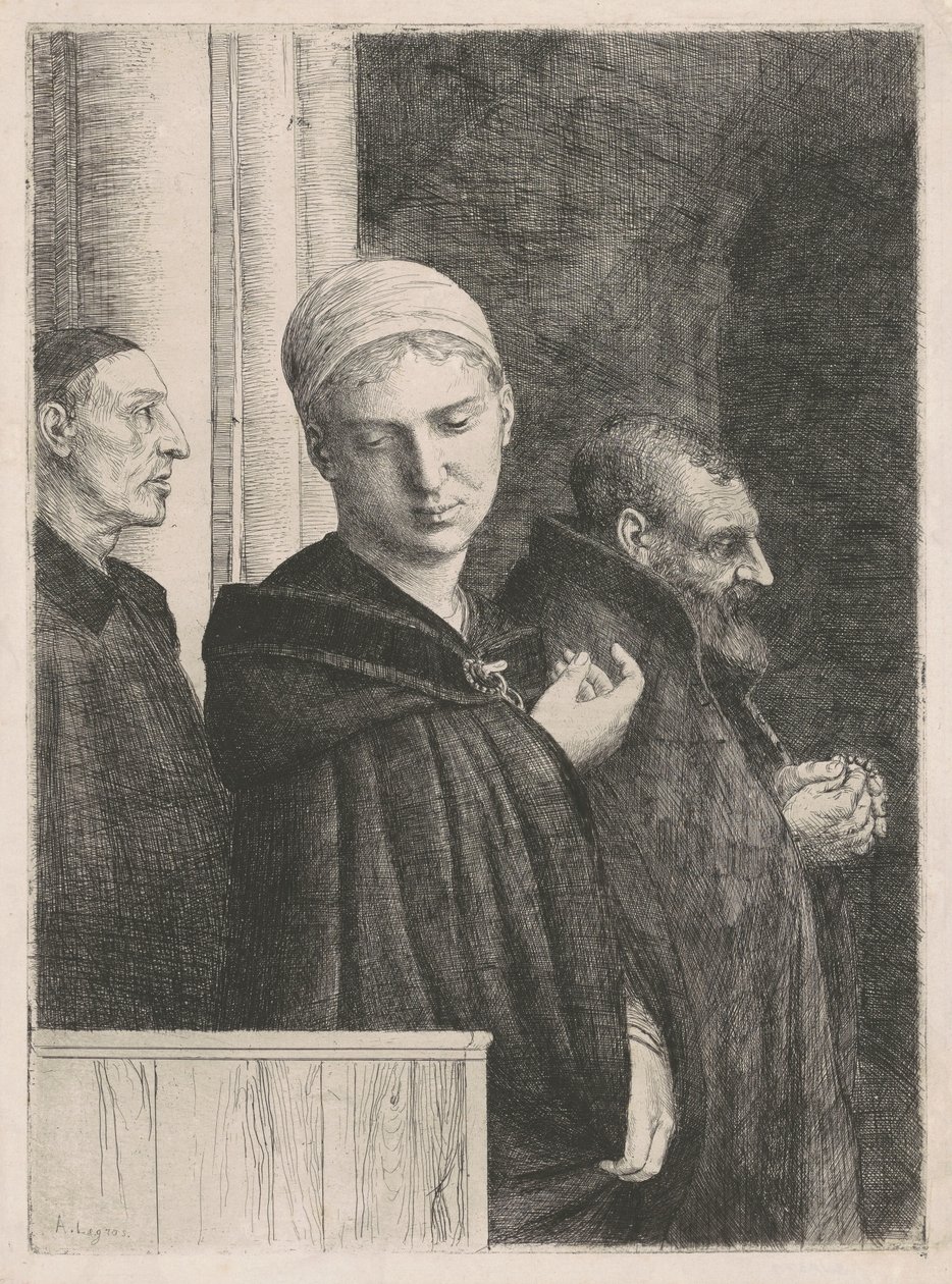 Dåb af Alphonse Legros