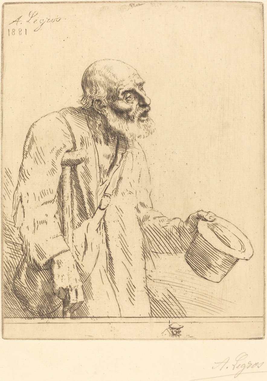 Tigger Tiggeren, 1881. af Alphonse Legros