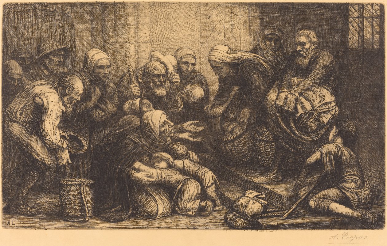Tiggere fra Bruxelles af Alphonse Legros