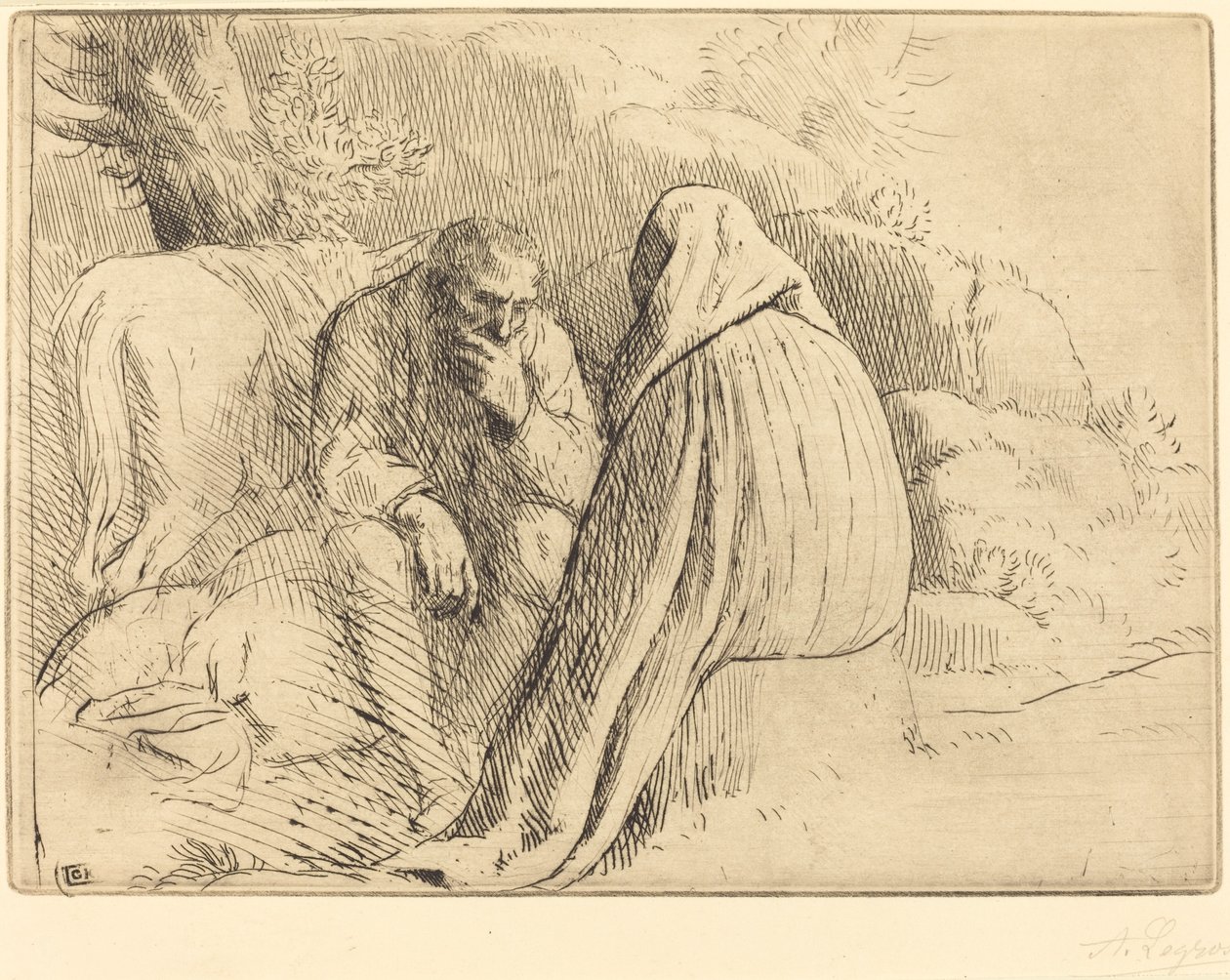 Bohemian Campment Bohemian Campment. af Alphonse Legros