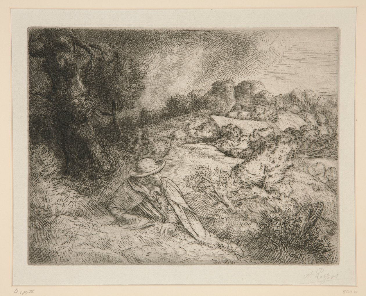 De Hjemvendtes Slot af Alphonse Legros