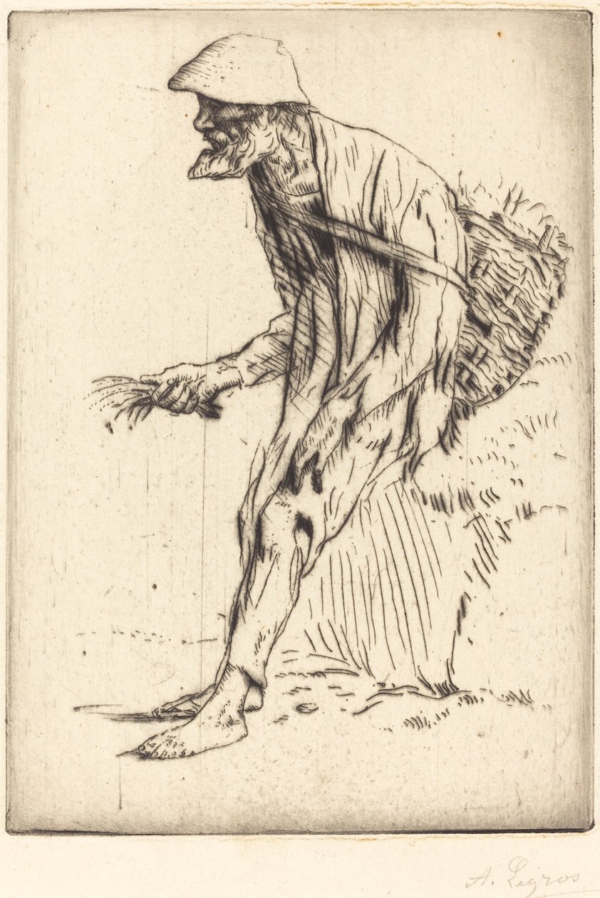 Chickweed købmand af Alphonse Legros