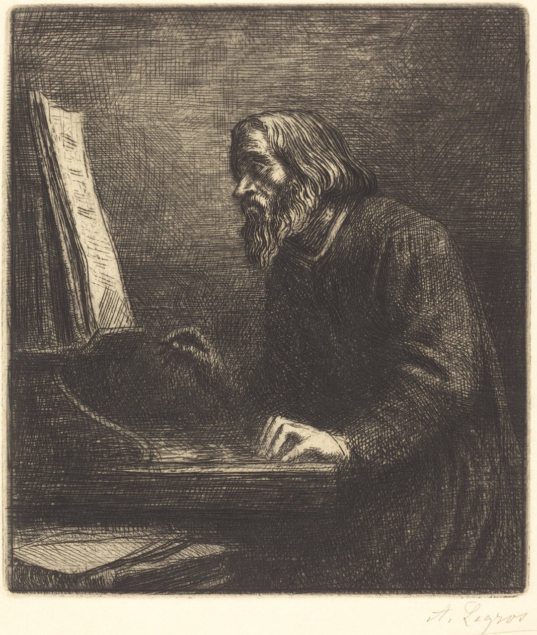 Korleder Korlederen. af Alphonse Legros