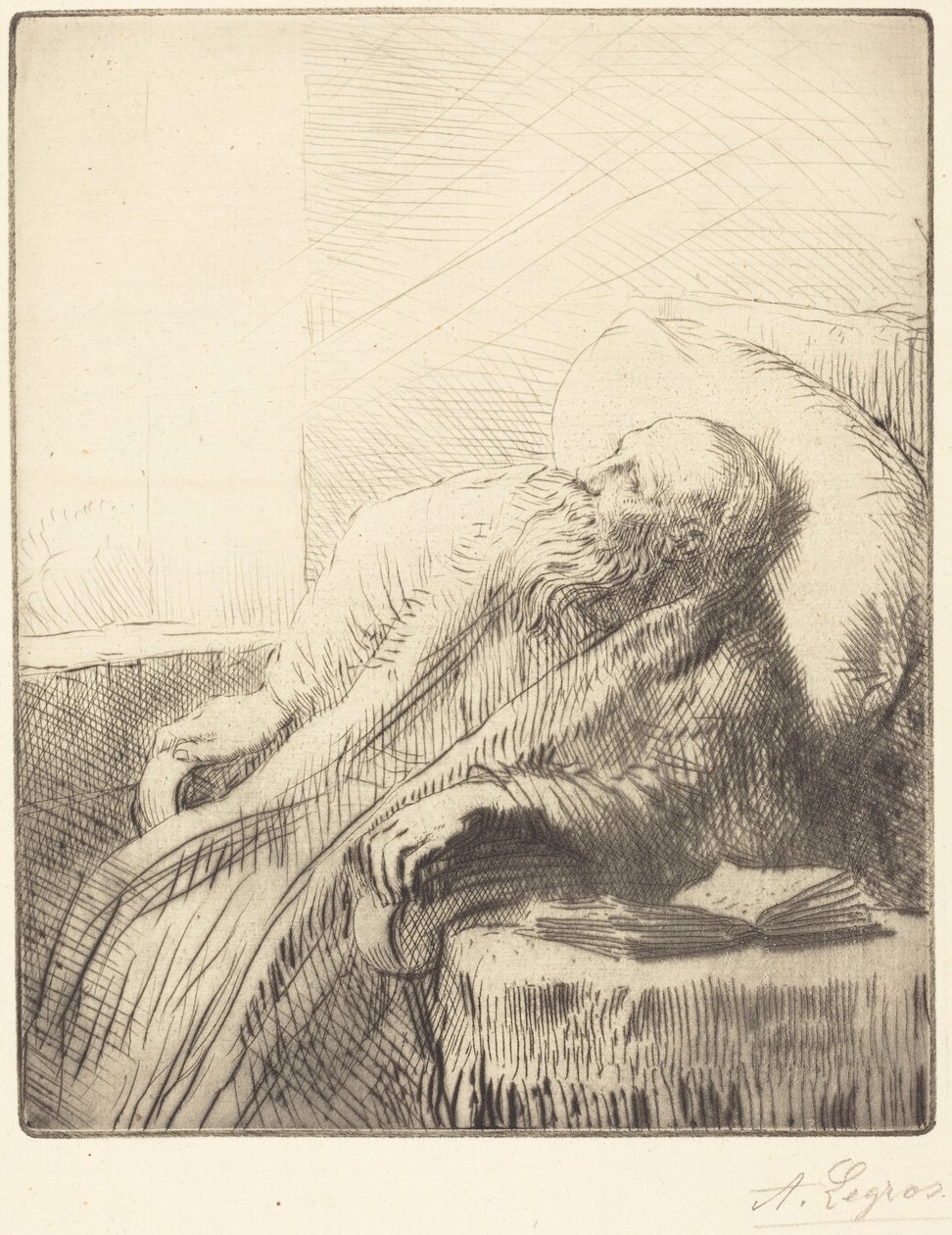 Rekonvalescent af Alphonse Legros
