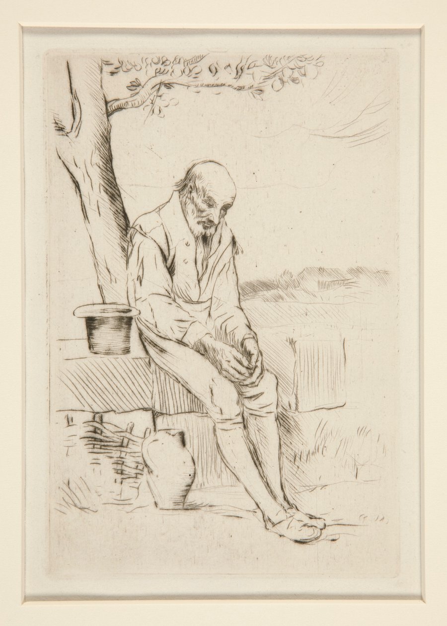 Siden dengang (Bonhomme Misere) (Siden den tid (elendig mand)) af Alphonse Legros