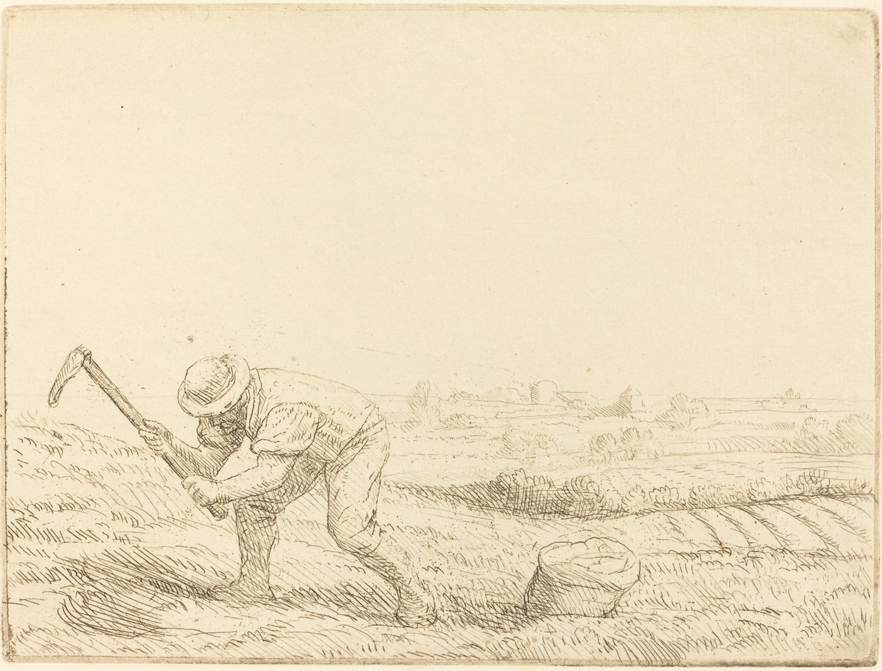 Digger af Alphonse Legros