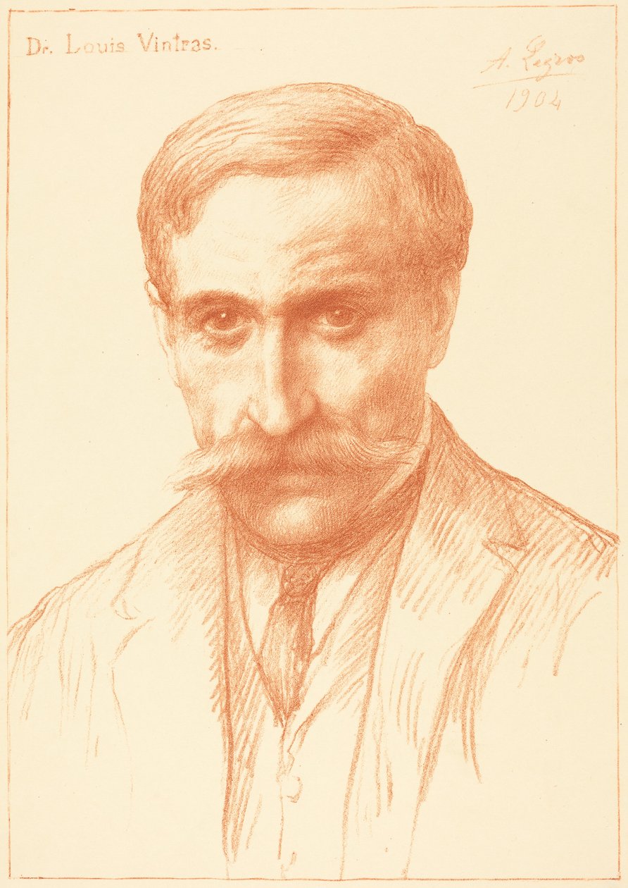 Dr. Louis Vintras af Alphonse Legros