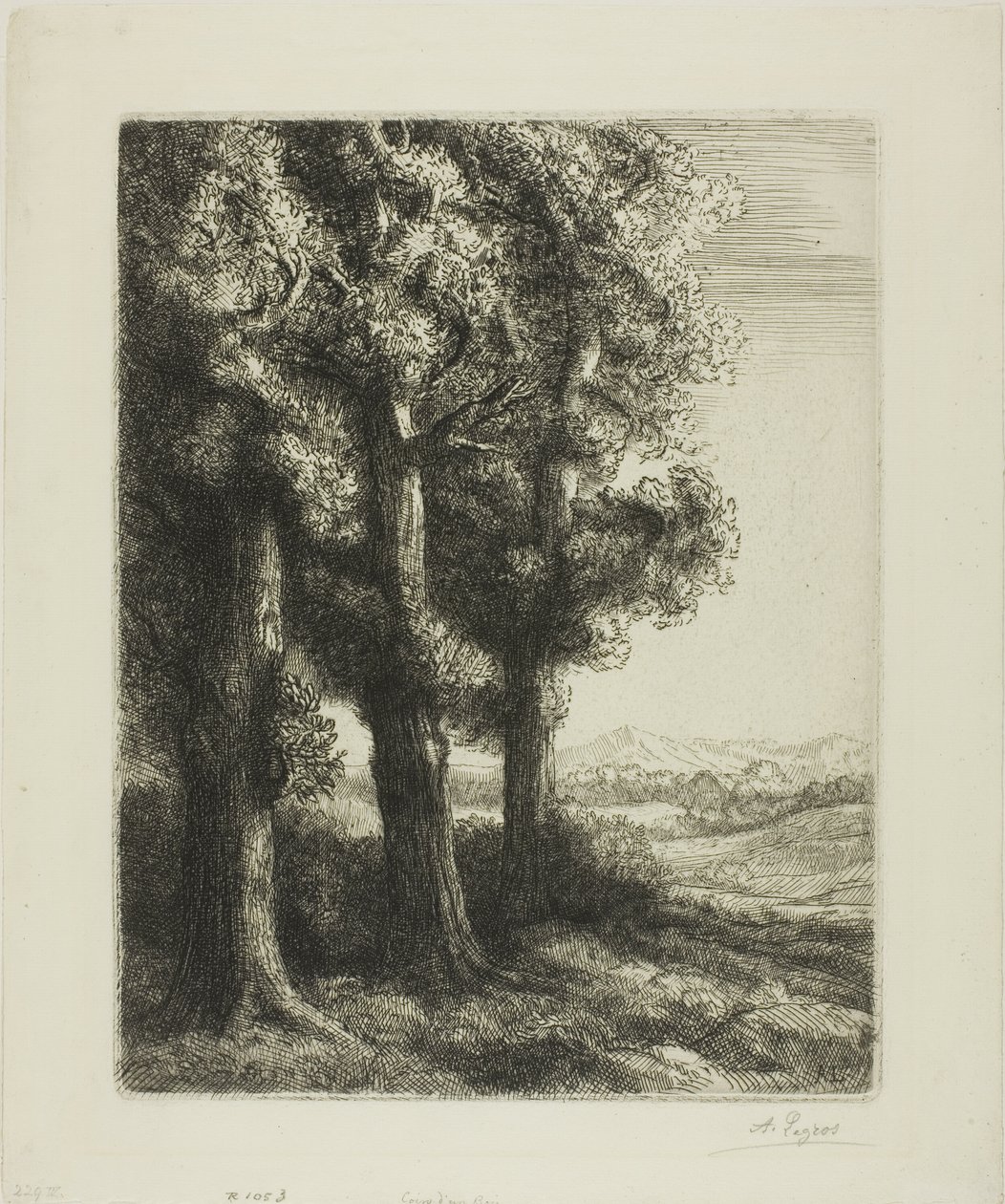 Kanten af en Skov af Alphonse Legros