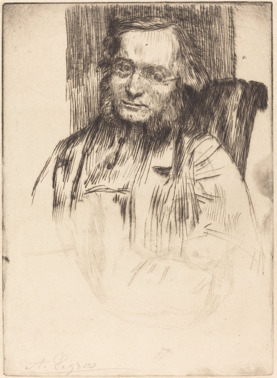 Edwin Edwards af Alphonse Legros