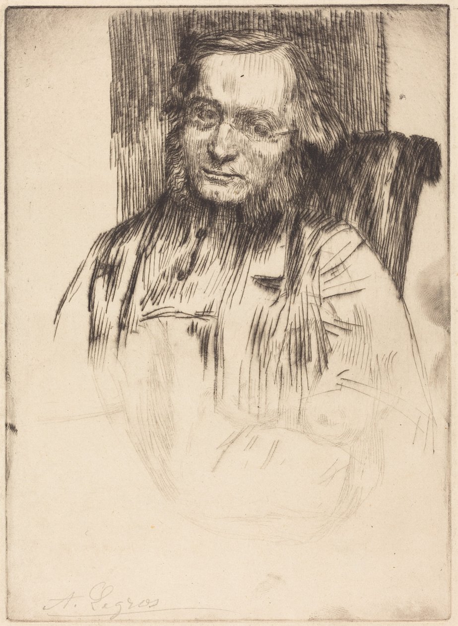 Edwin Edwards af Alphonse Legros