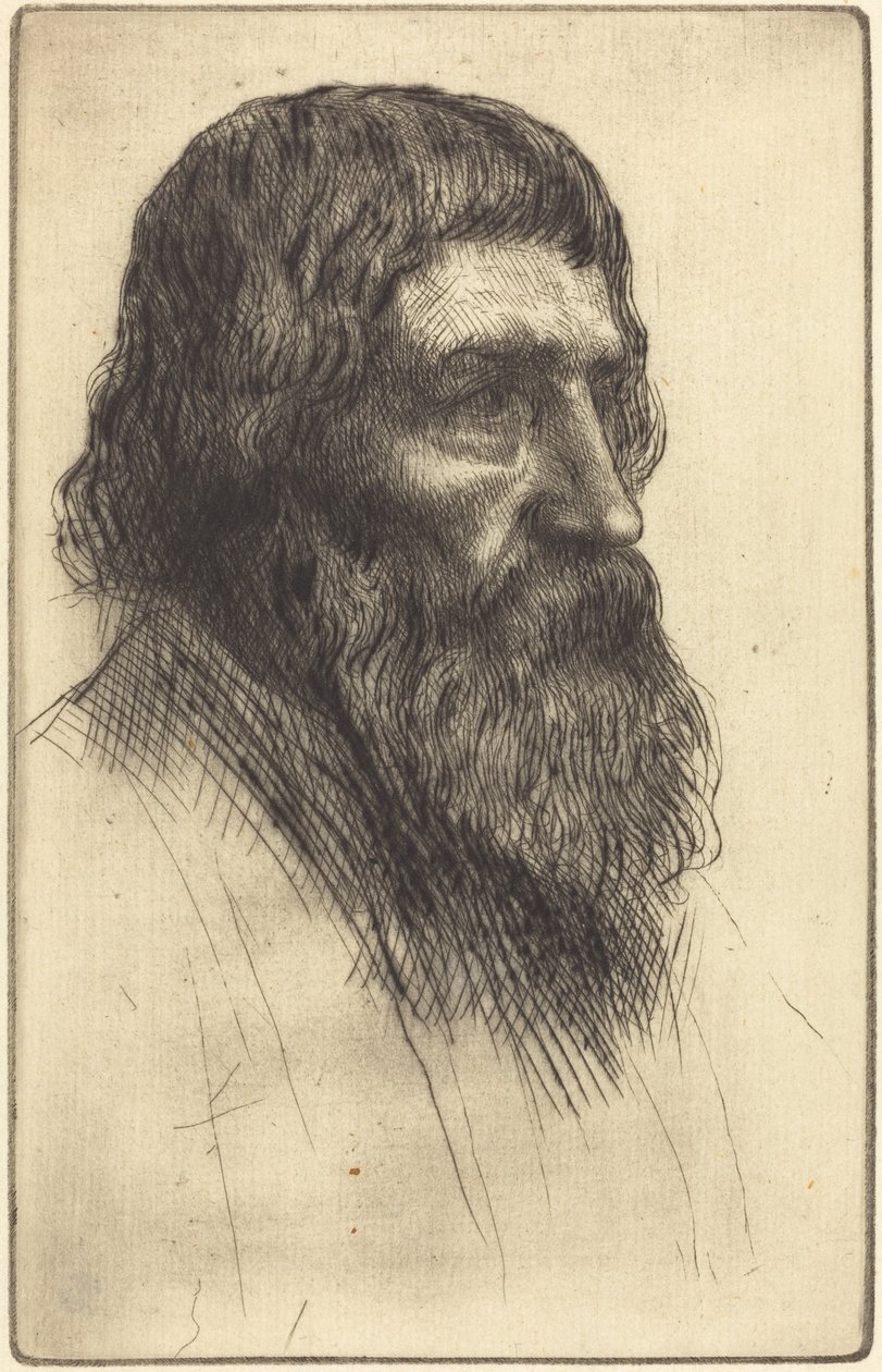 engelsk bonde af Alphonse Legros