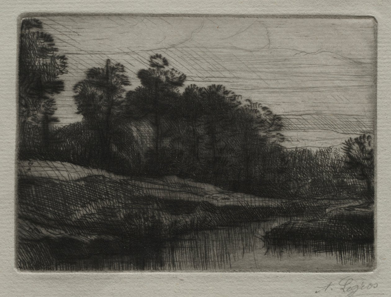 Aften. af Alphonse Legros