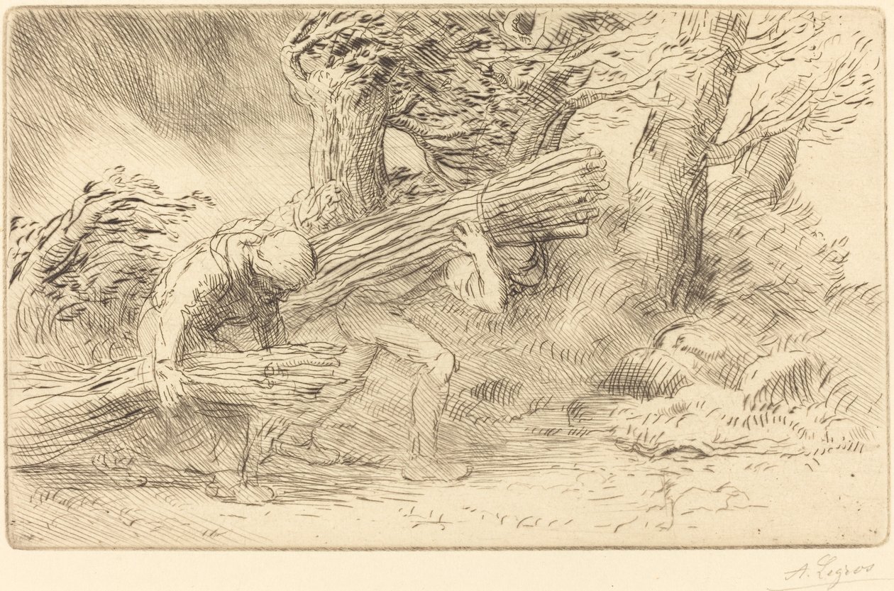 Fagot-samlere (Les fagottiers) af Alphonse Legros