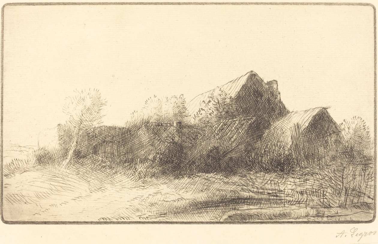 Gård af Alphonse Legros