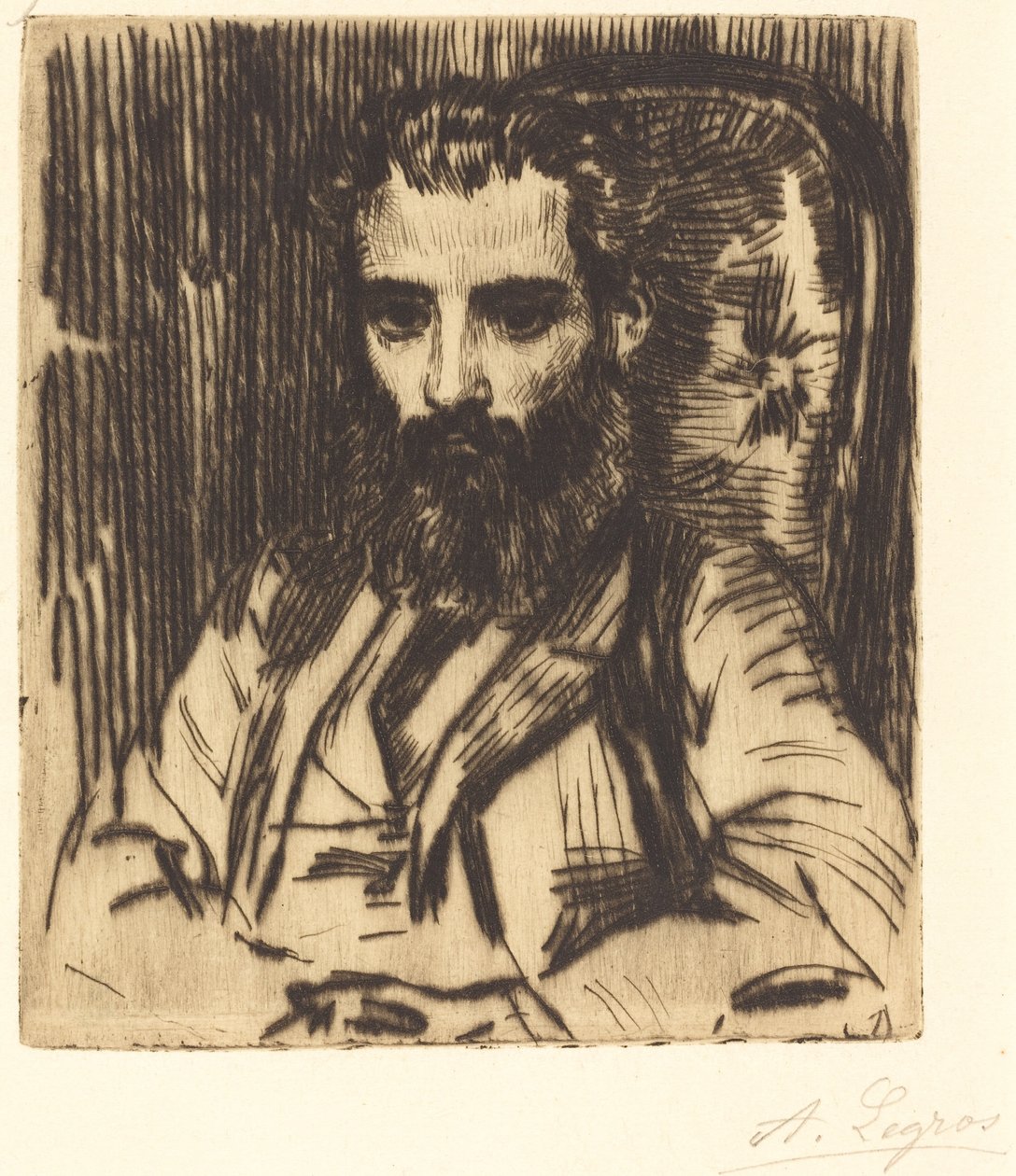 Florestan Mionnet af Alphonse Legros