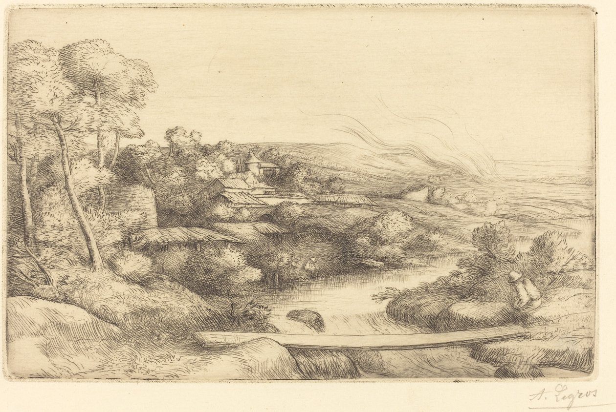 Gangbro Gangbroen. af Alphonse Legros