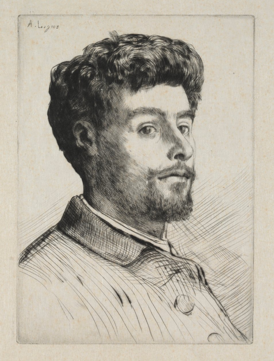 Frederic Regamey af Alphonse Legros
