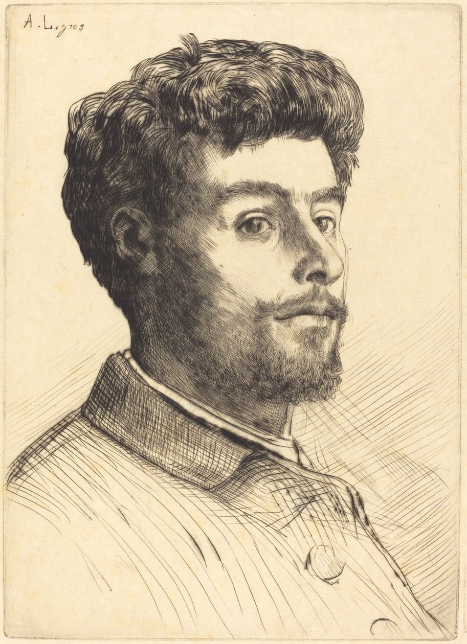 Frederic Regamey. af Alphonse Legros