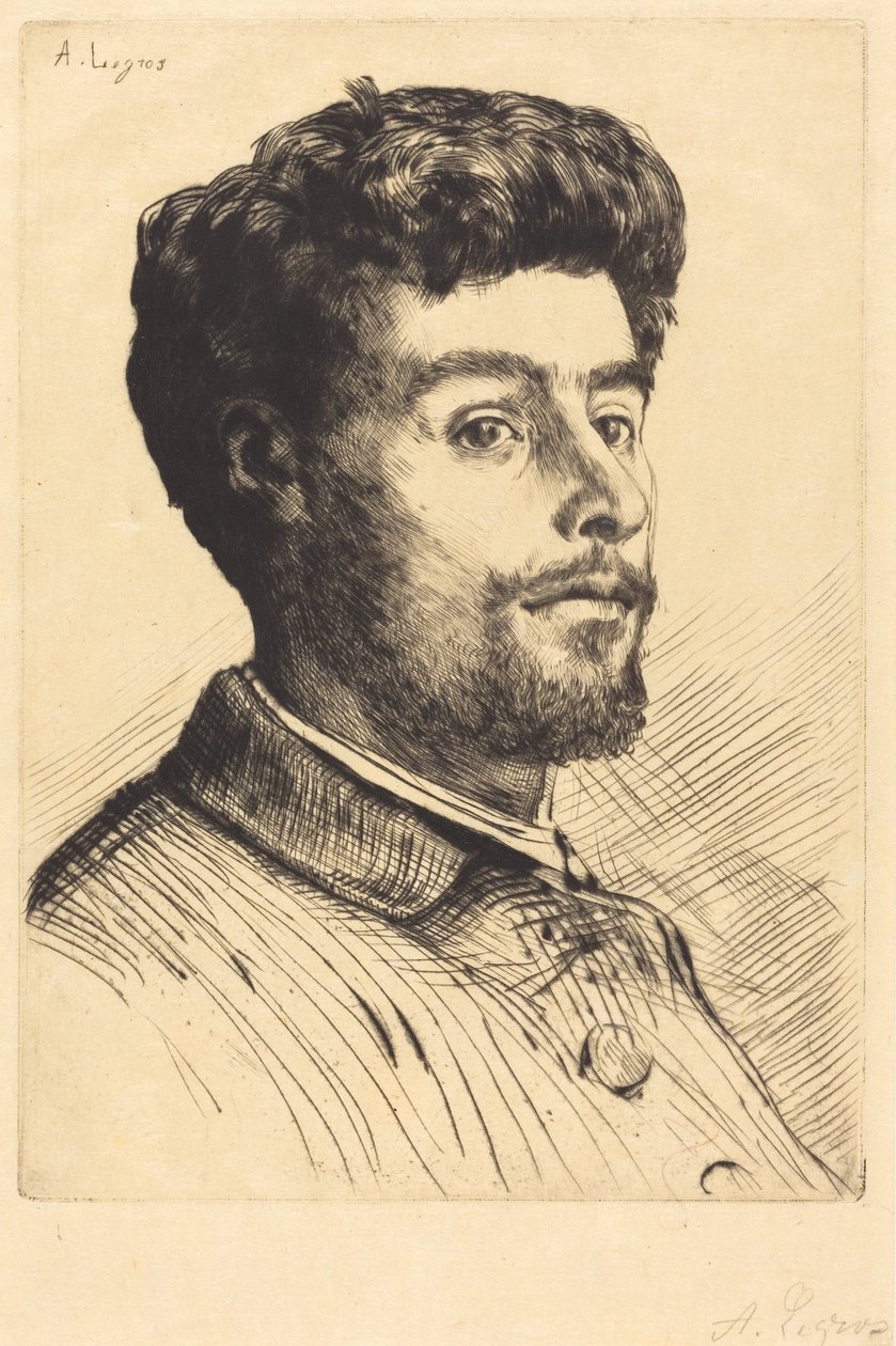 Frederic Regamey af Alphonse Legros
