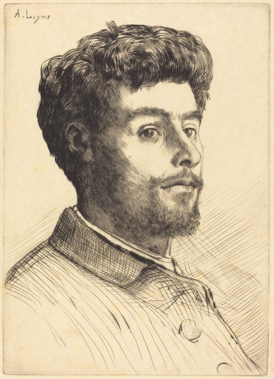 Frederic Regamey af Alphonse Legros