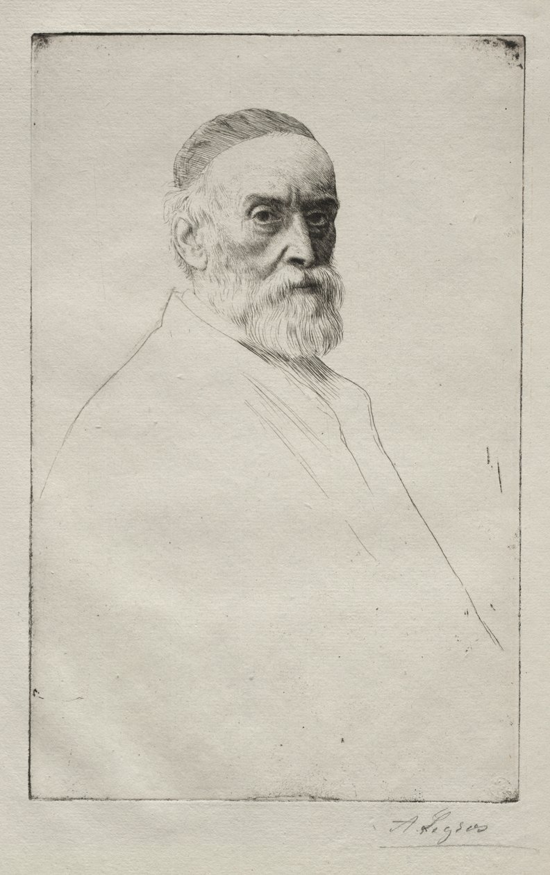 George Frederic Watts af Alphonse Legros