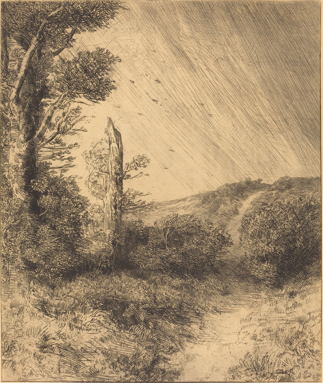 Vindstød af Alphonse Legros
