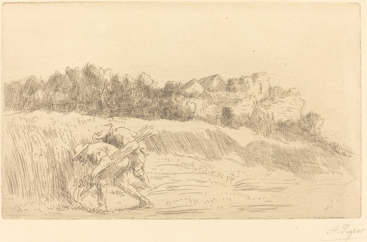 Høstmaskiner af Alphonse Legros