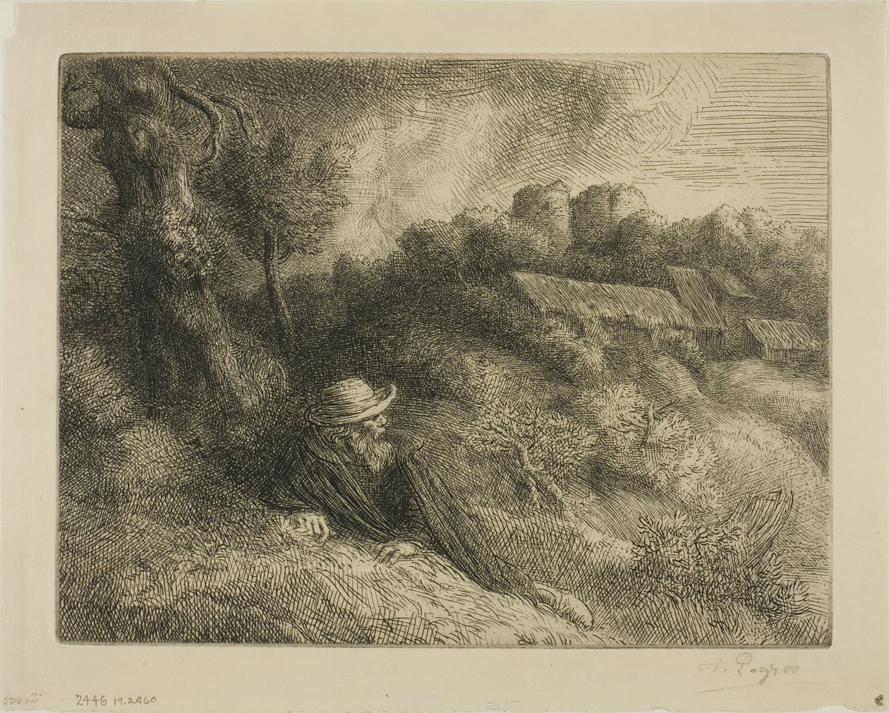 Hjemsøgt hus af Alphonse Legros