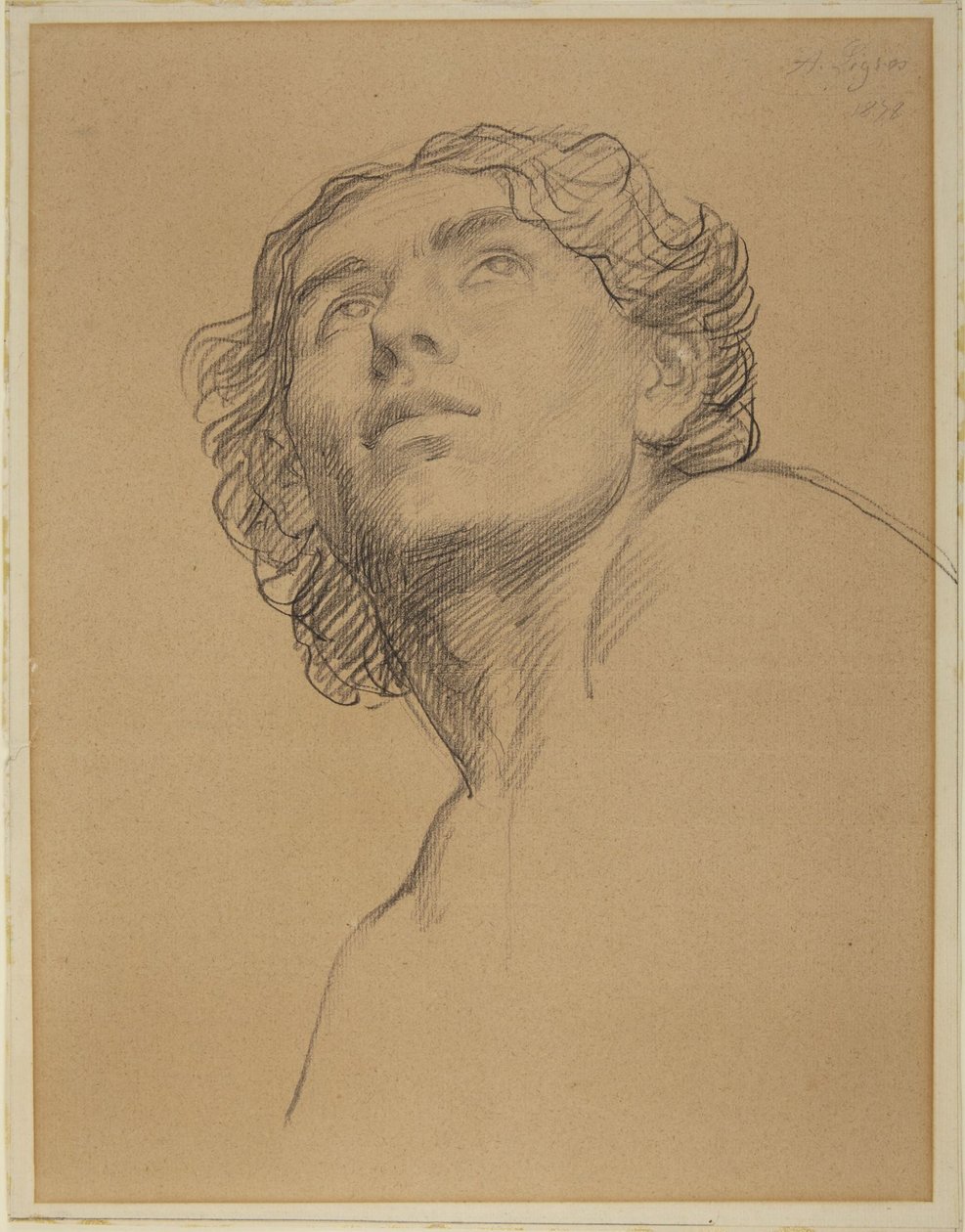 Leder af »Youth Looking Up« af Alphonse Legros