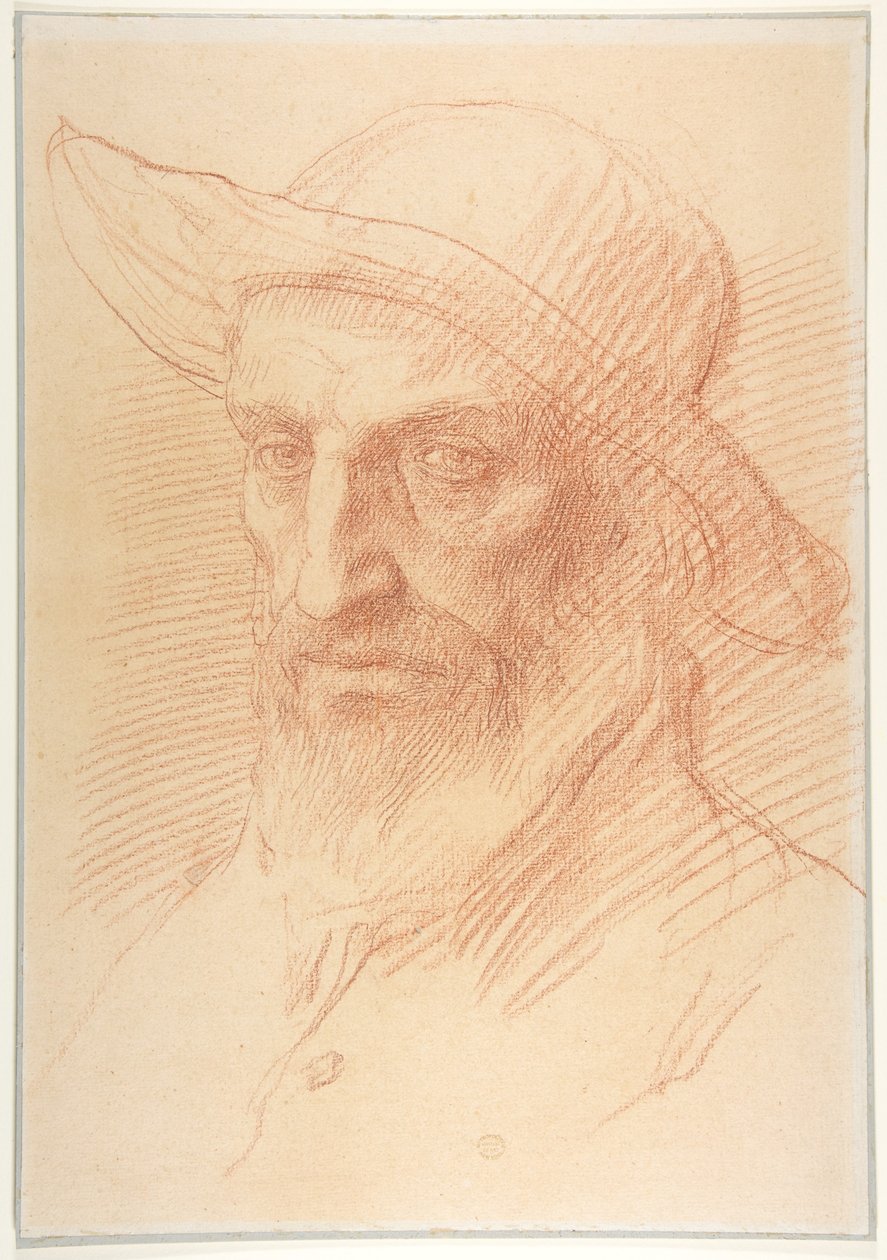 Hovedet af en jagtopseer af Alphonse Legros