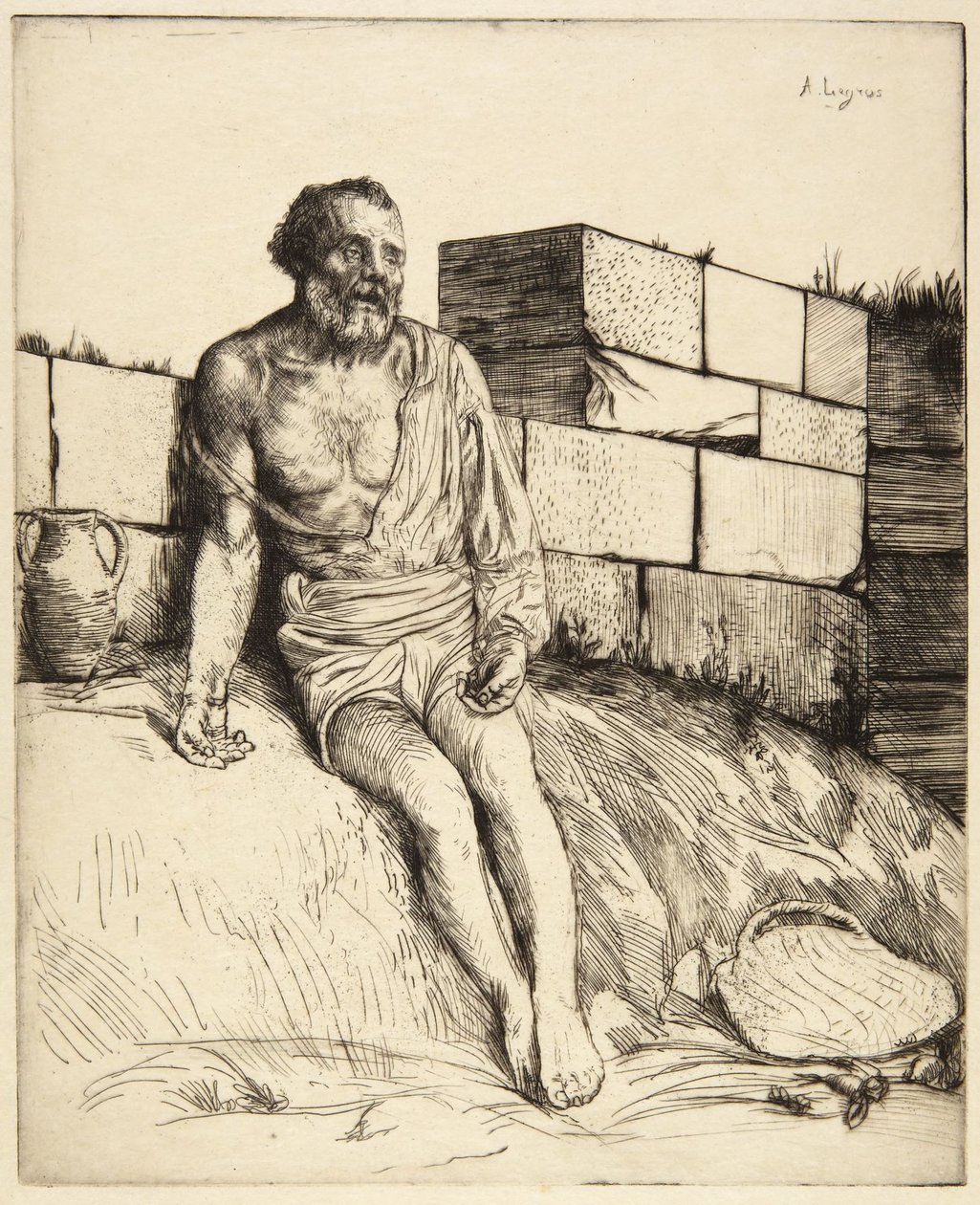 Job af Alphonse Legros