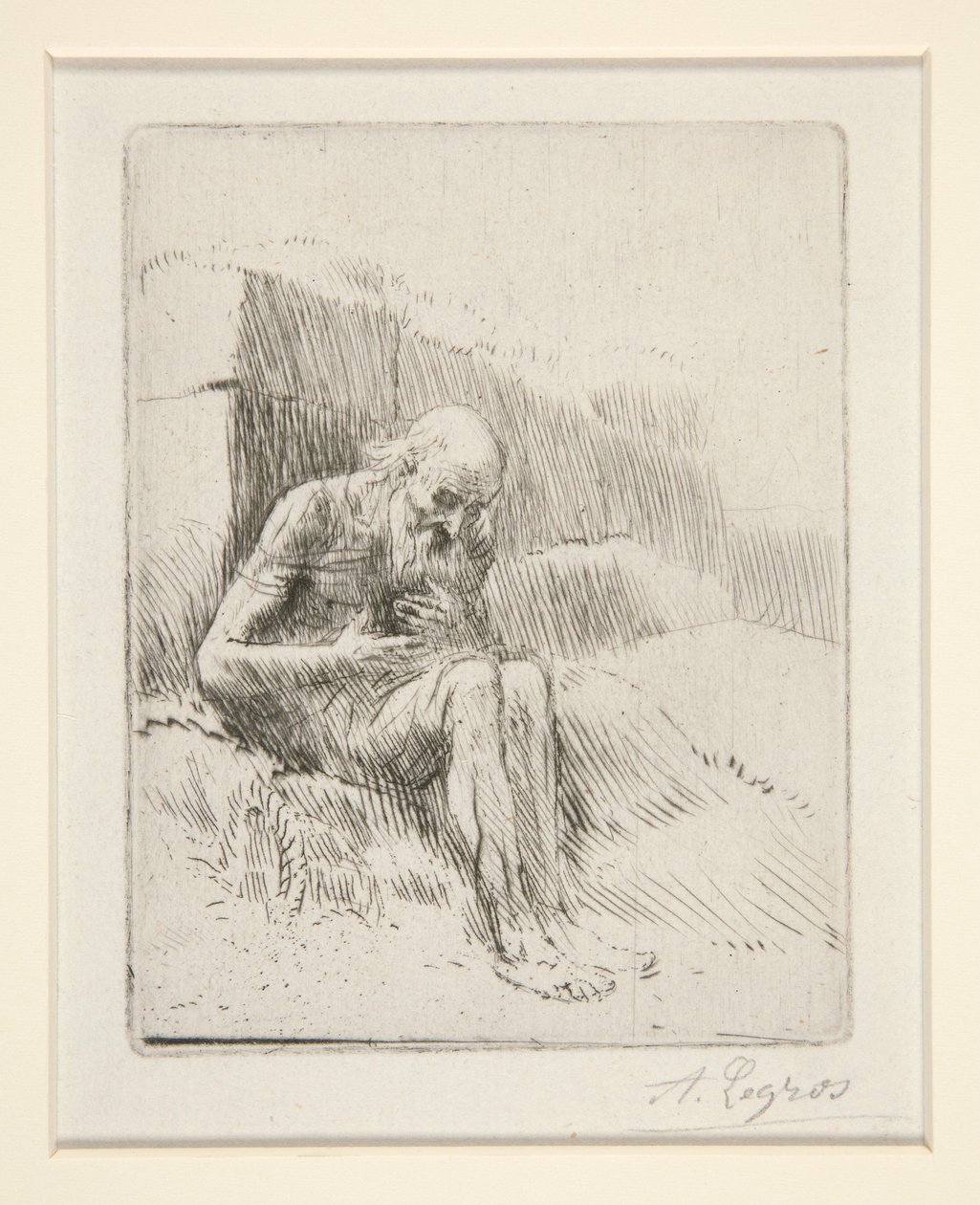 Job af Alphonse Legros