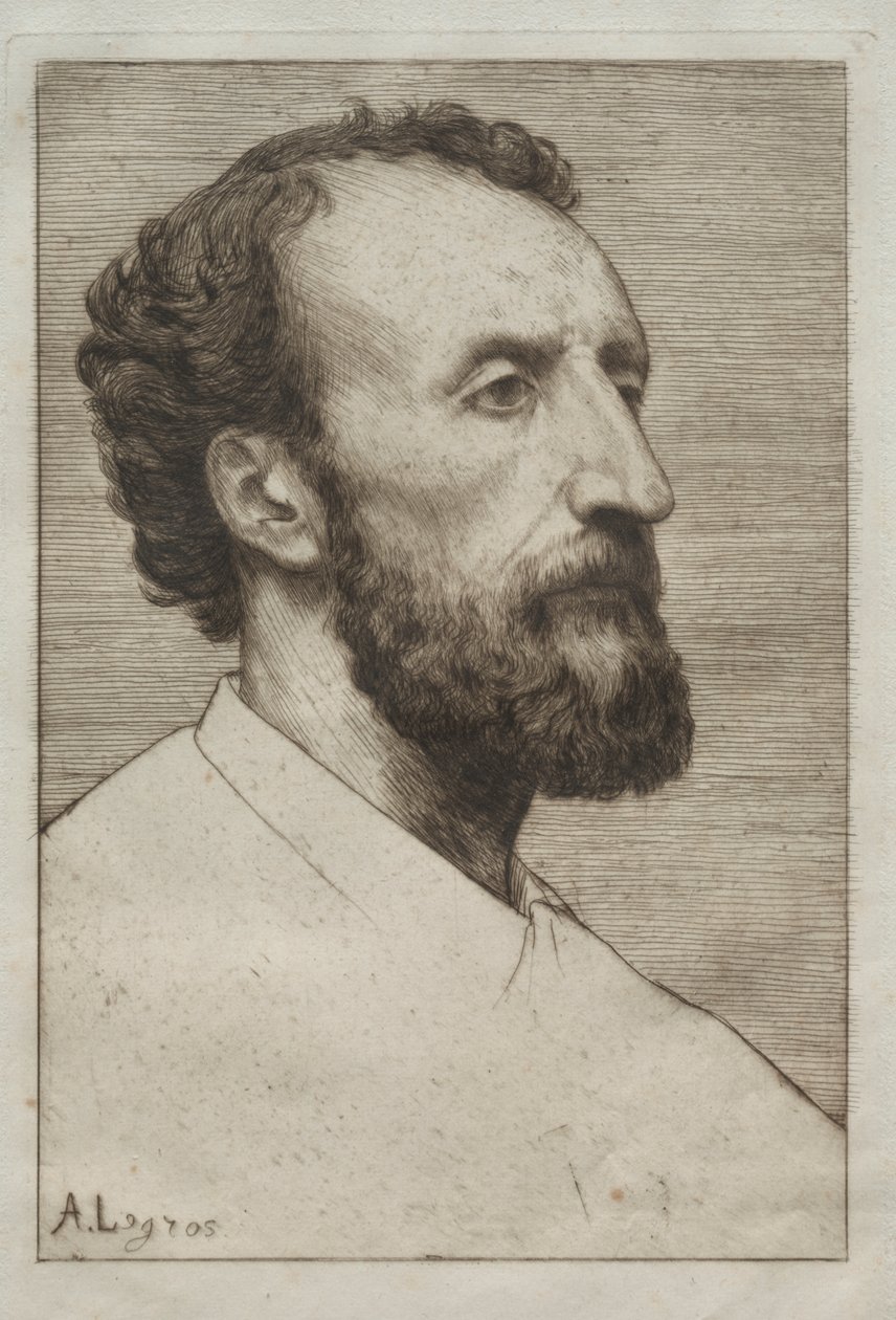 Jules Dalou af Alphonse Legros