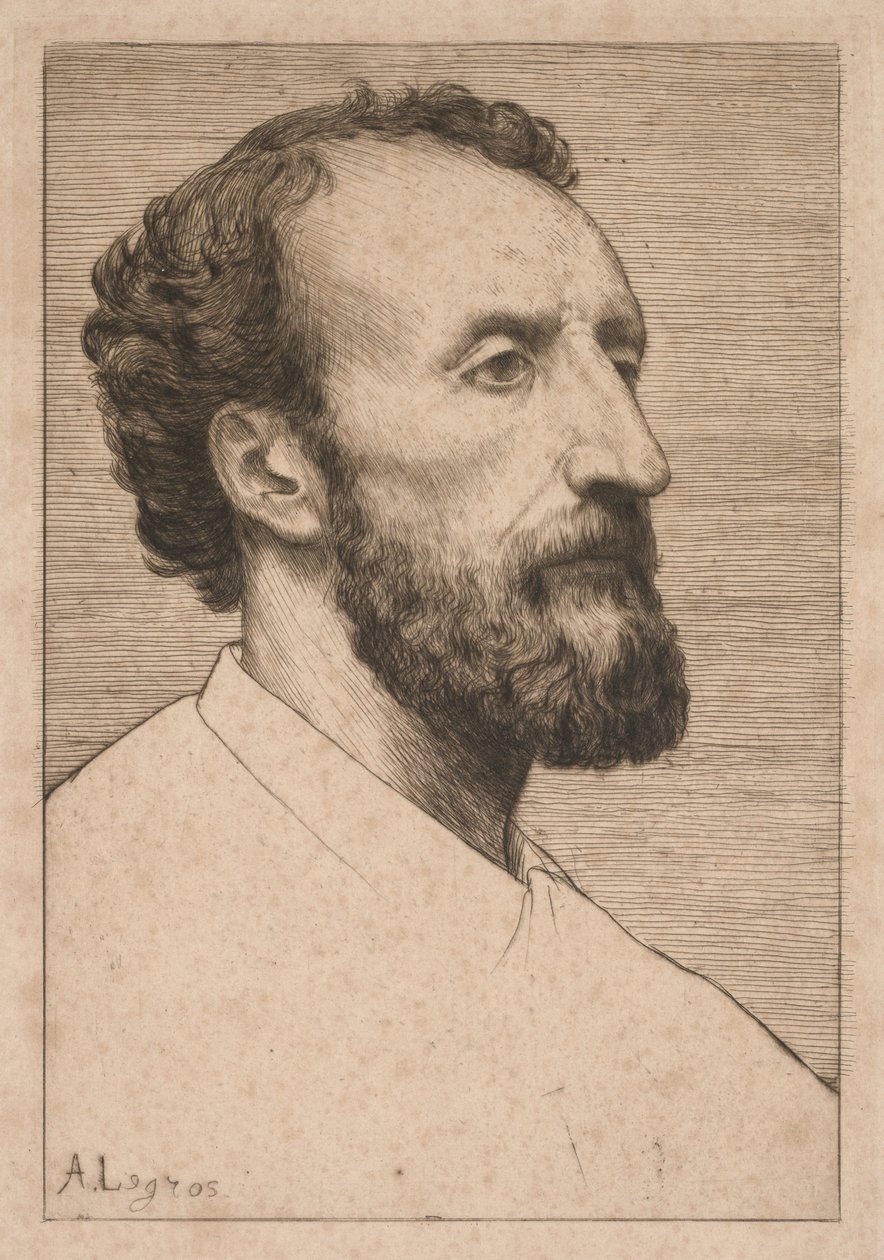 Jules Dalou, 1877. af Alphonse Legros