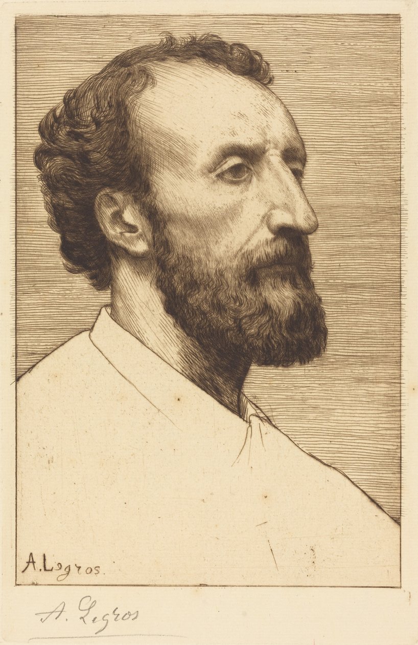 Jules Dalou, 2. plade af Alphonse Legros