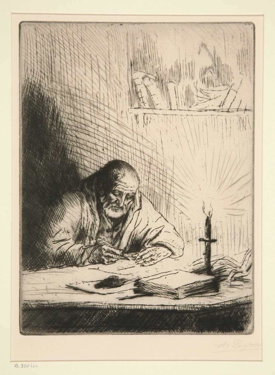 Arkæologen af Alphonse Legros