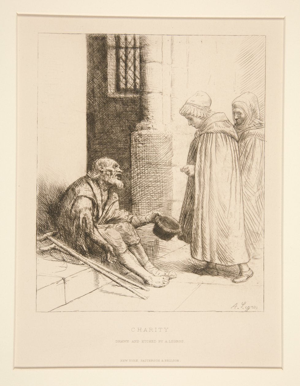 Næstekærlighed af Alphonse Legros