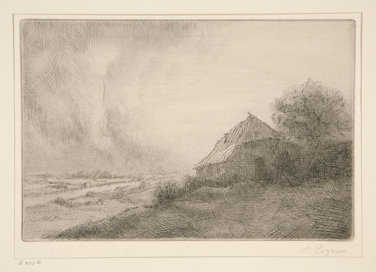 Det lille hus på bakken af Alphonse Legros